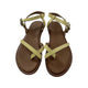 Inuovo 423066 Strappy Slip in leather sandal- Daisy - My Shoe Shop - sandal