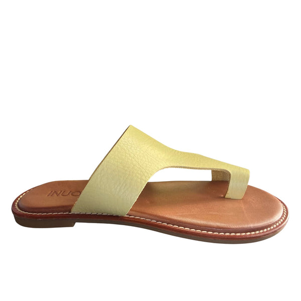 Inuovo 423087 Strap Slip in leather sandal- Daisy - My Shoe Shop - sandal