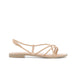 Inuovo 459008 Strappy Sandal in leather sandal- Bone - My Shoe Shop - sandal