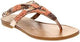 Inuovo 8440 Beaded Leather Studded Sandal - Rose Gold - My Shoe Shop - sandal