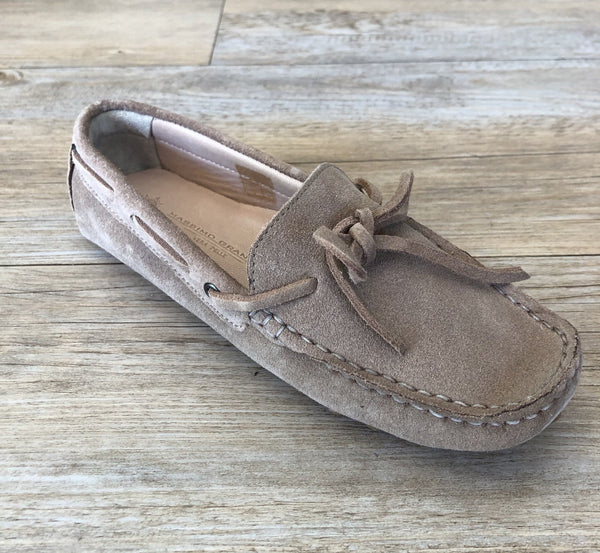 Massimo Granieri Suede Moccasin - Beige - My Shoe Shop - Moccasin