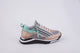 Rose Gold and Green Sneaker with lace and zip - My Shoe Shop - Sneaker
