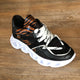 Secret Zone Sneaker with Twisted sole - Black - My Shoe Shop - Sneaker