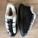 Sergio Puccini Leather Sneaker with Fur - Black - My Shoe Shop - Leather sneaker