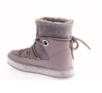 Studio Modd Boot 30805 w bling edge and fur - Dusty - My Shoe Shop - Sneaker Boot