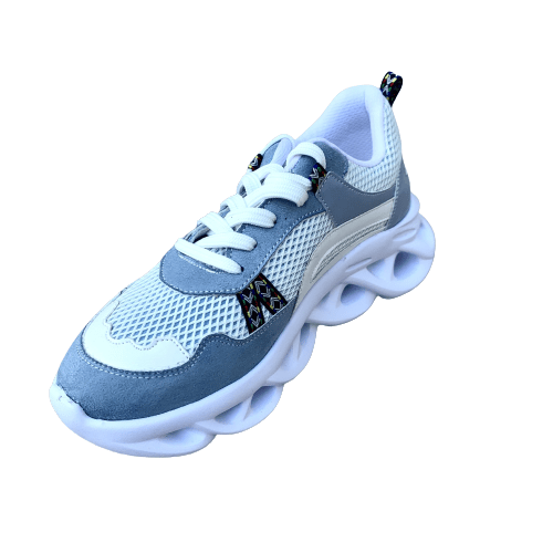 Summer Light Blue Takkie with lace and twisted sole - My Shoe Shop - Sneaker