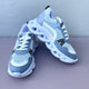Summer Light Blue Takkie with lace and twisted sole - My Shoe Shop - Sneaker