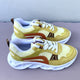 Summer Yellow Takkie with lace and twisted sole - My Shoe Shop - Sneaker