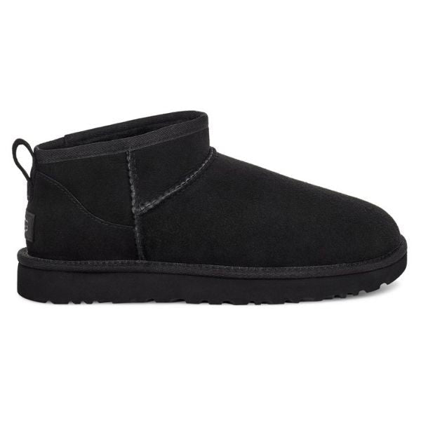 UGG Classic Ultra Mini II - Black Suede - My Shoe Shop - Boots