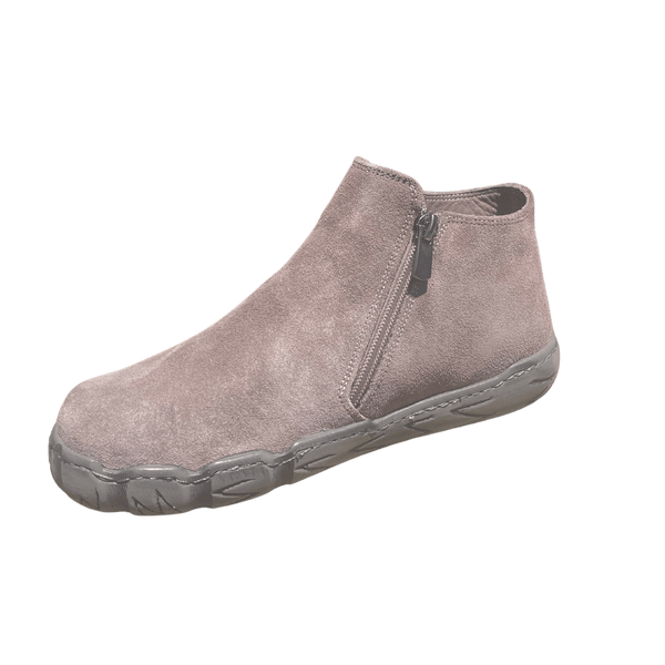 Via Veneto C2025 Zip Up Nubuck Boot - Grey - My Shoe Shop - General