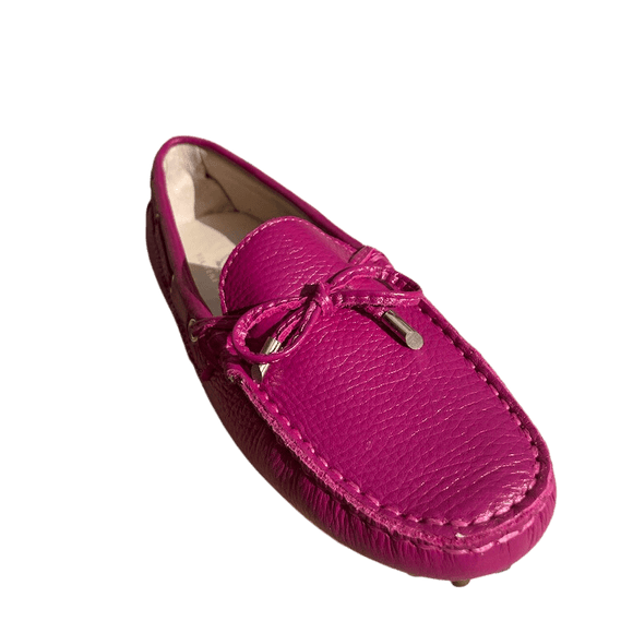Via Veneto Moccasin 6026 Leather - Fusia - My Shoe Shop - Mocassin
