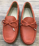 Via Veneto Moccasin 6026 Leather - Orange - My Shoe Shop - Mocassin