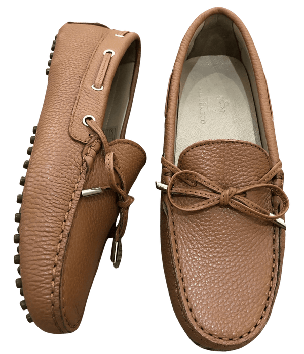 Via Veneto Moccasin 6026 Leather - Tan - My Shoe Shop - Mocassin