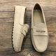 Via Veneto Moccasin 6166 - Beige Suede - My Shoe Shop - Mocassin