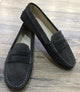 Via Veneto Moccasin 6166 - Dark Grey Suede - My Shoe Shop - Mocassin