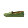 Via Veneto Moccasin 6166 Leather - Pistachio /Green - My Shoe Shop - Moccasin