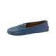 Via Veneto Moccasin 6166 Suede - Ice Blue - My Shoe Shop - Moccasin