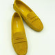 Via Veneto Moccasin 6166 Suede - Mustard/Yellow - My Shoe Shop - Moccasin