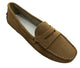 Via Veneto Moccasin 6166 - Tan Suede - My Shoe Shop - Mocassin