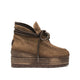 Vidorreta Low Suede Wedge Boot - Brown - My Shoe Shop - boot