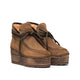 Vidorreta Low Suede Wedge Boot - Brown - My Shoe Shop - boot