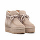 Vidorreta Low Suede Wedge Boot - Taupe - My Shoe Shop - boot